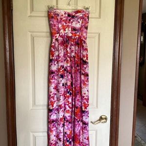 Parker strapless bayou maxi dress